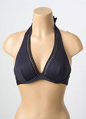Sutien de costum de baie elasticitate top triunghiuri negru SIMONE PERELE femeie