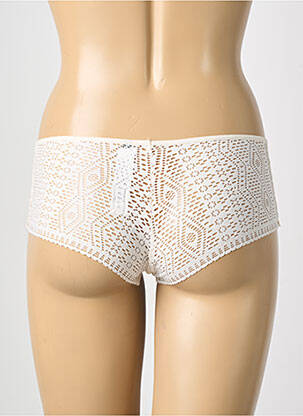 Shorty elasticitate alb PASSIONATA femeie