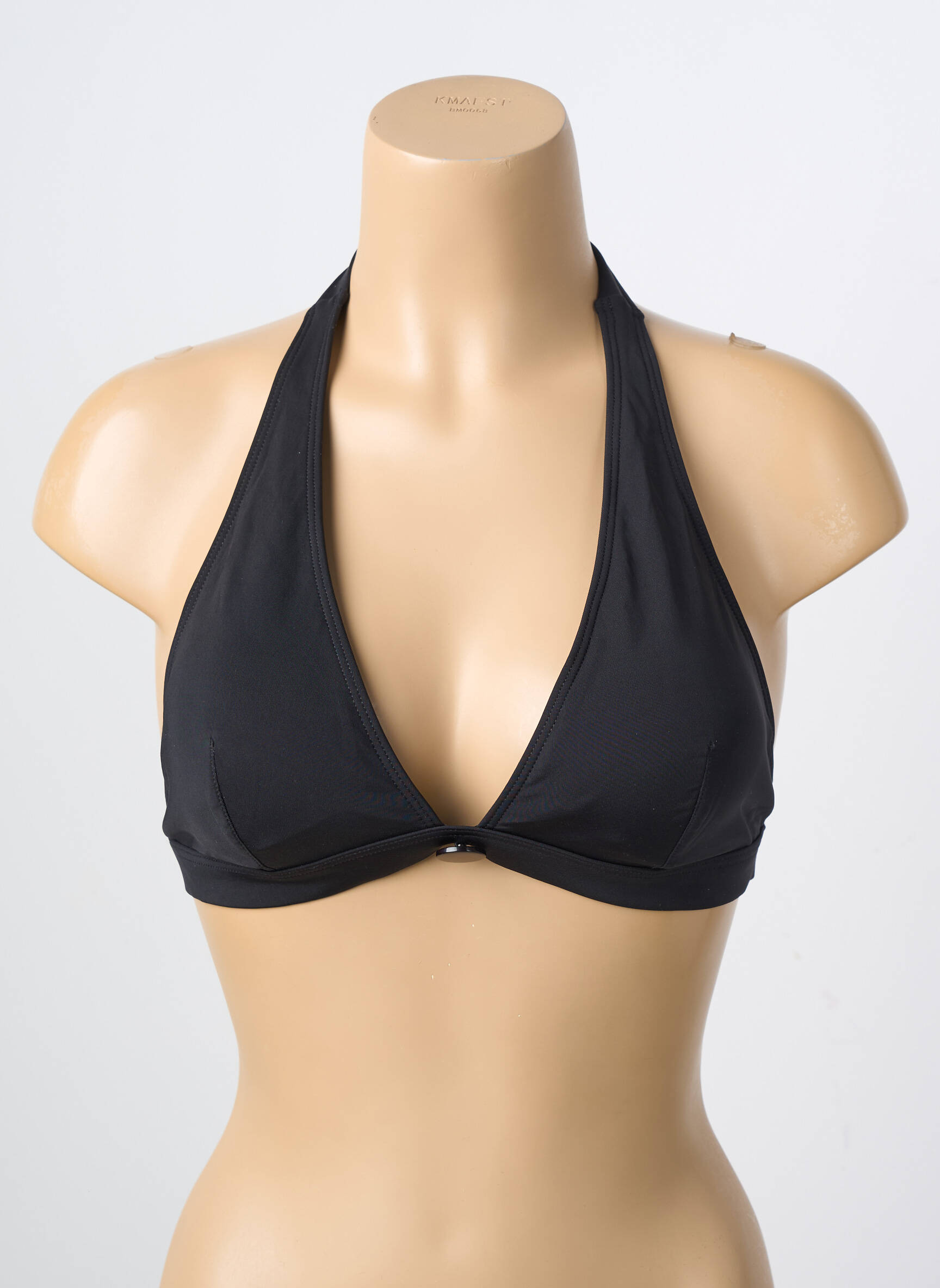 Sutien de costum de baie elasticitate top triunghiuri negru SIMONE PERELE femeie