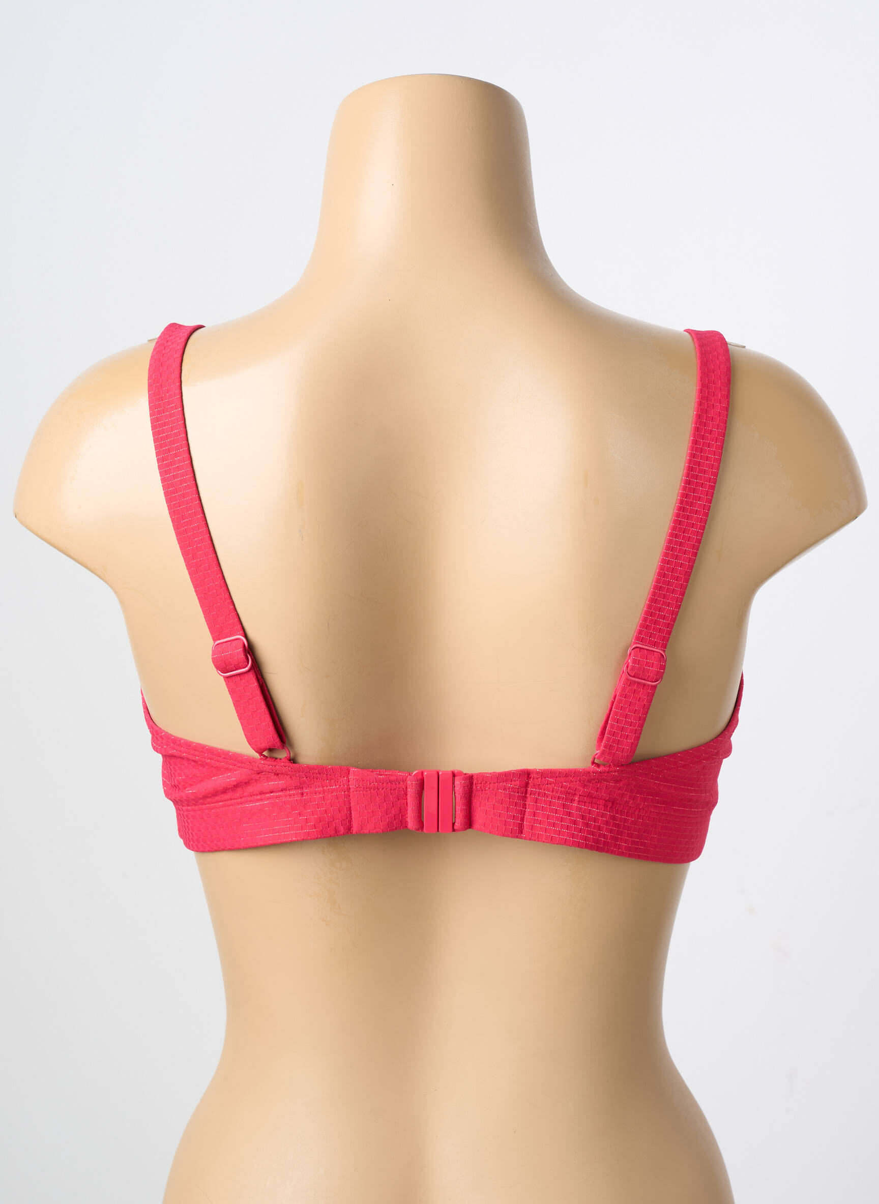 Sutien de costum de baie elasticitate sutien cupe întregi cu decolteu înalt roz SIMONE PERELE femeie