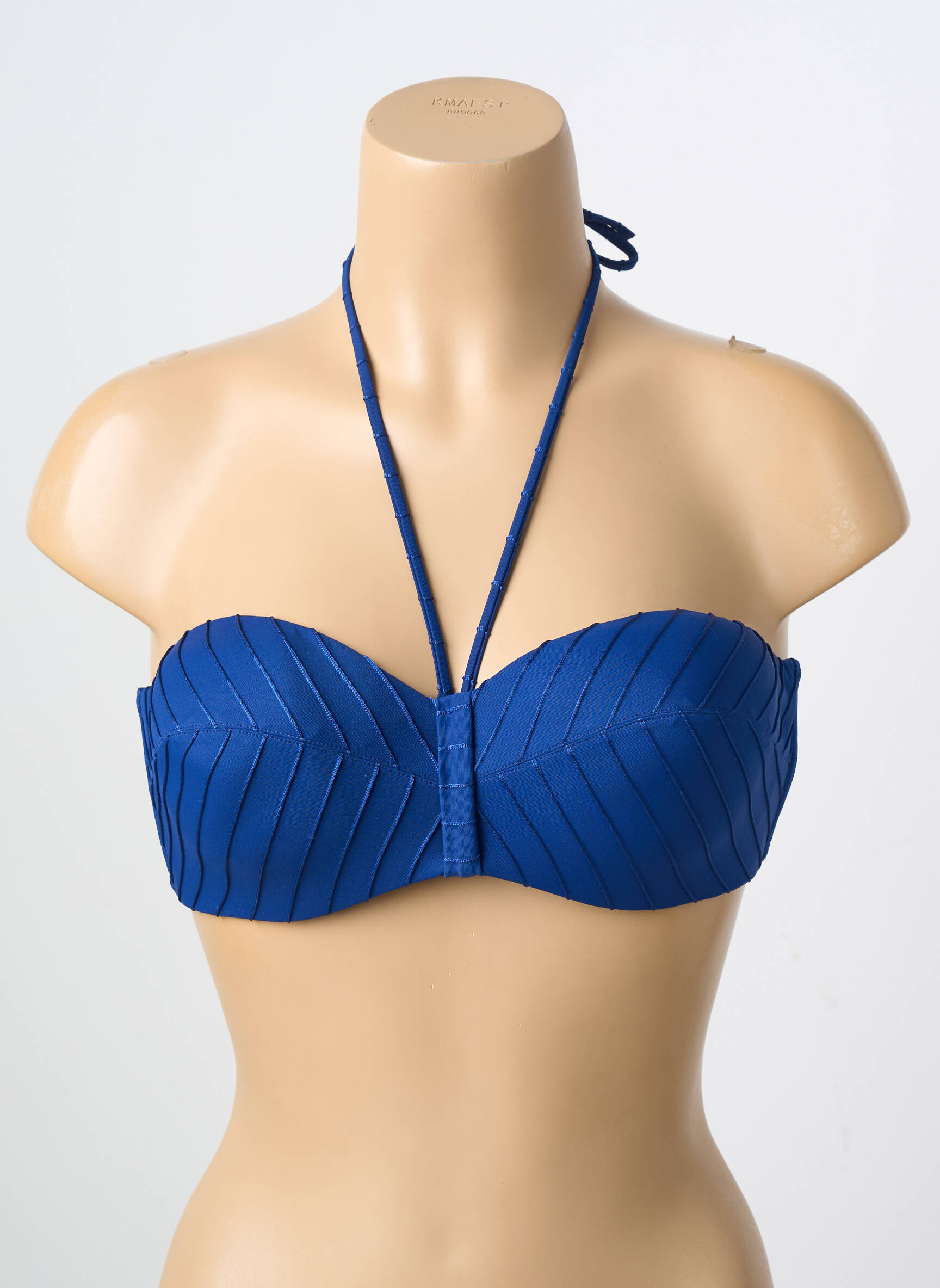 Sutien de costum de baie elasticitate sutiene albastru LOU femeie