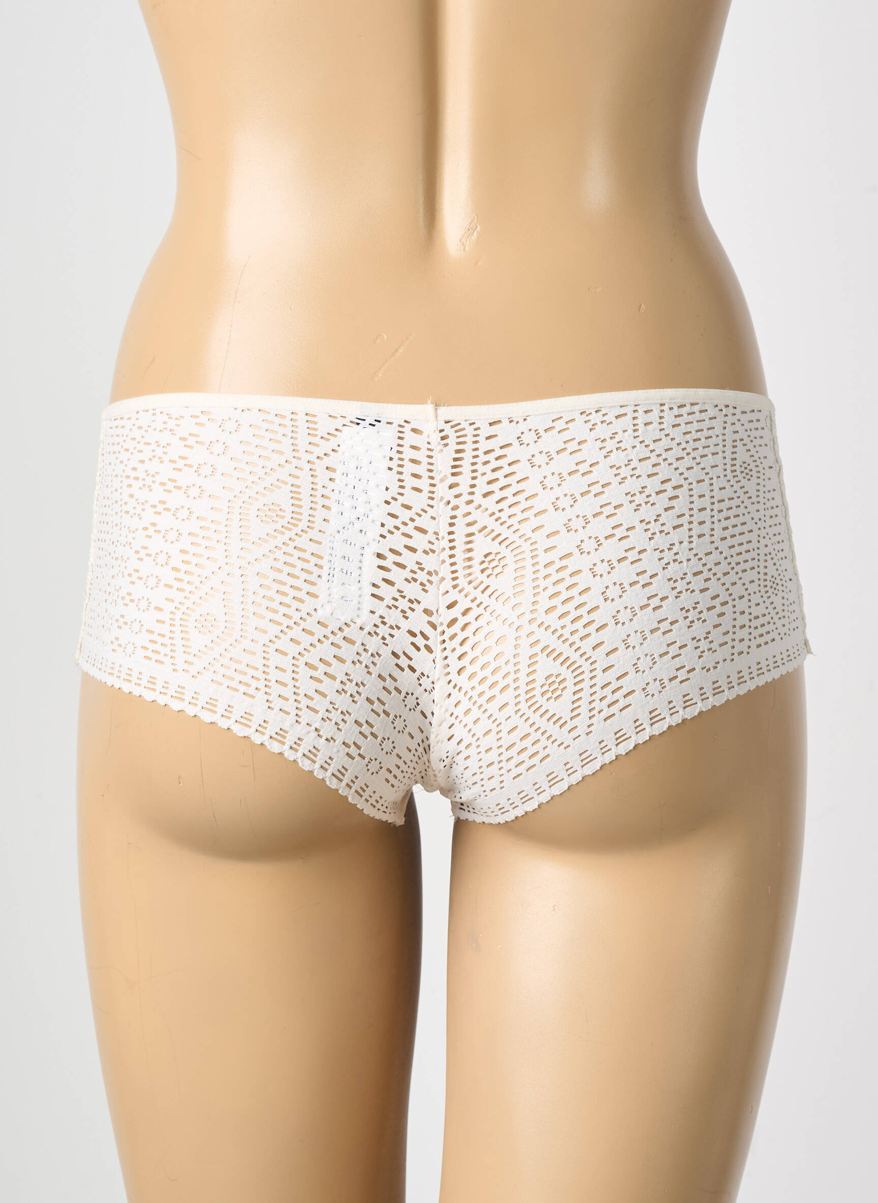 Shorty elasticitate alb PASSIONATA femeie