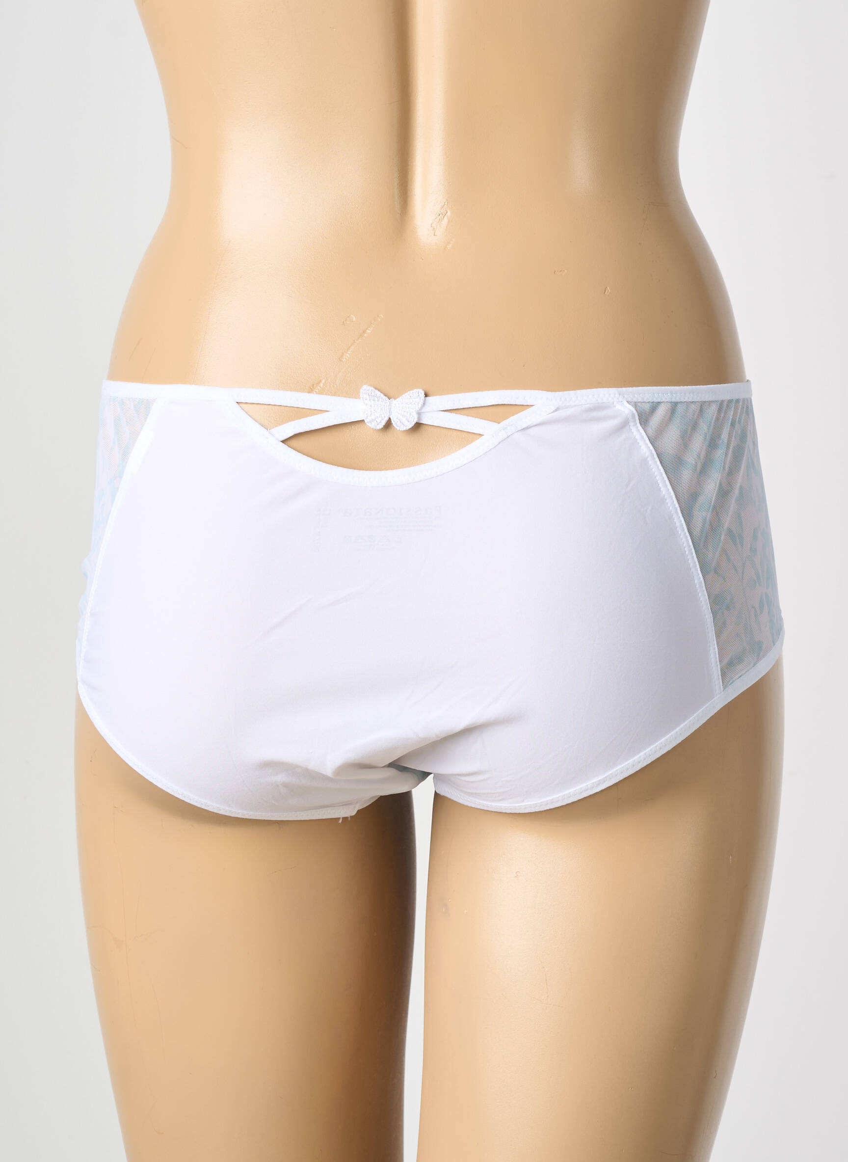 Shorty elasticitate alb PASSIONATA femeie