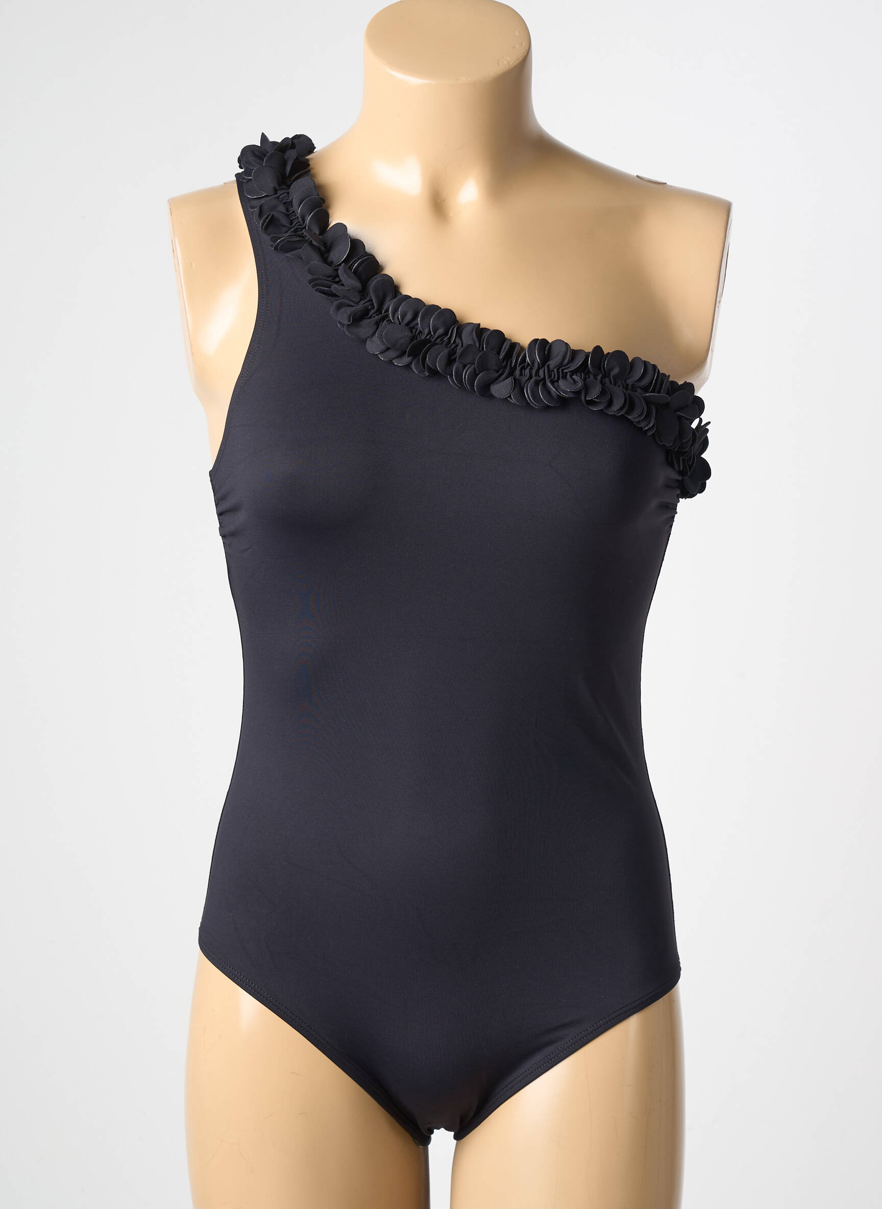 Costum de baie dintr-o singură piesă elasticitate negru SIMONE PERELE femeie