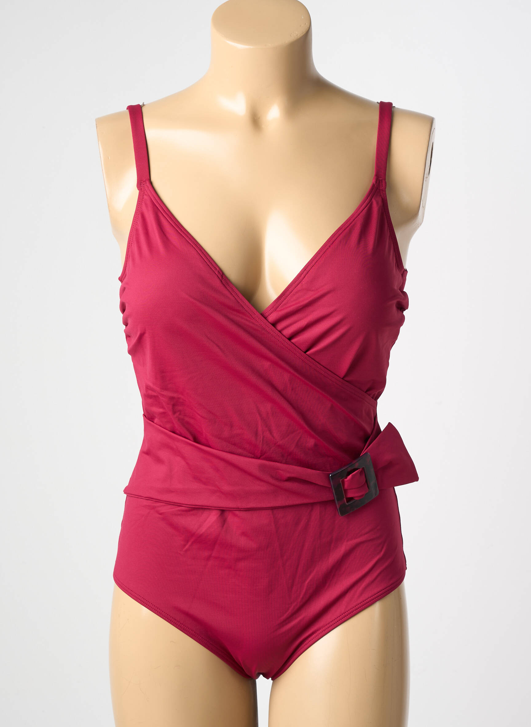 Costum de baie dintr-o singură piesă elasticitate top triunghiuri violet SIMONE PERELE femeie