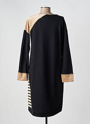 Rochie midi mâneci lungi mâneci lungi negru ELISA CAVALETTI femeie