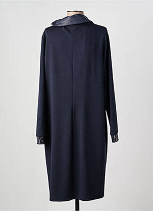 Rochie midi mâneci lungi mâneci lungi albastru TUZZI femeie