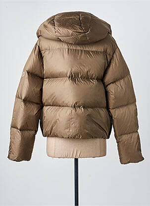Geacă matlasată mâneci lungi cu glugă maro MPC (MA PETITE CAPSULE) femeie