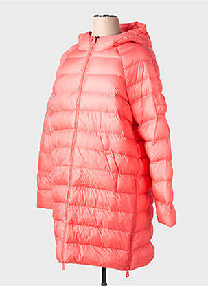 Geacă matlasată mâneci lungi cu glugă portocalie MPC (MA PETITE CAPSULE) femeie