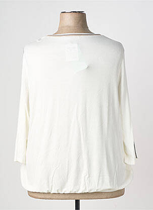 Tricou mâneci 3/4 mâneci 3/4 bej FRANK WALDER femeie