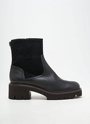 Botine/ghete material neted toc de 4 la 6 cm negru BRUNATE femeie