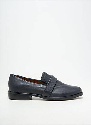 Mocasini material neted toc plat până la 3 cm negru HOMERS femeie