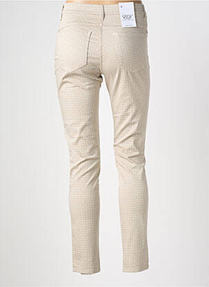Pantalon slim elasticitate mărime normală bej EAST DRIVE femeie