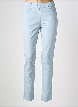 Pantalon slim elasticitate mărime normală albastru EAST DRIVE femeie