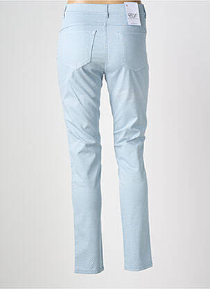 Pantalon slim elasticitate mărime normală albastru EAST DRIVE femeie