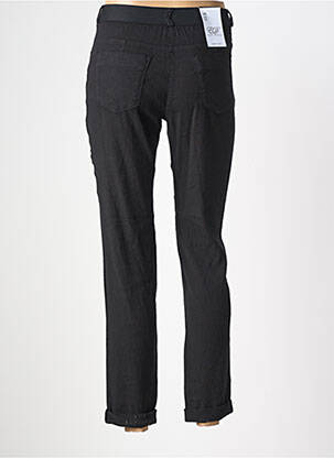 Pantalon slim țesătură poplin mărime normală negru EAST DRIVE femeie