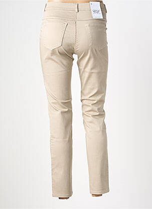 Pantalon 7/8 elasticitate mărime normală bej EAST DRIVE femeie