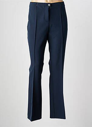 Pantalon slim talie elastică mărime normală albastru ANNA MONTANA femeie