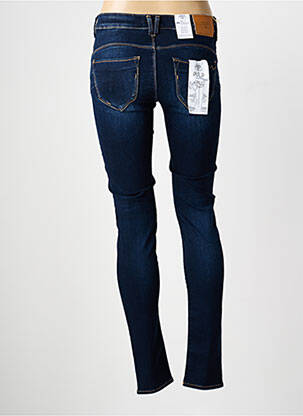 Blugi skinny țesătură brută mărime normală albastru LE TEMPS DES CERISES femeie