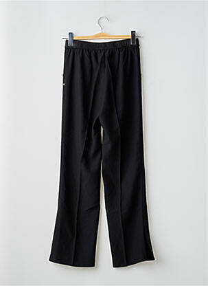 Pantalon drept țesătură crep mărime normală negru LE TEMPS DES CERISES femeie