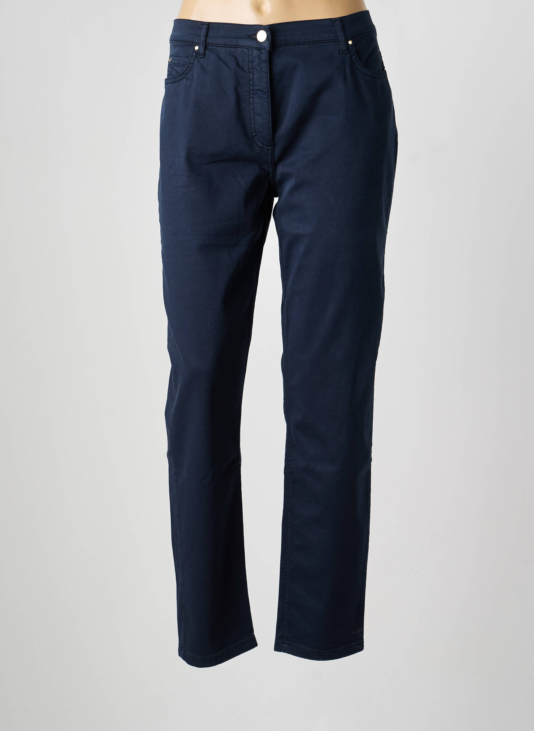 Pantalon slim elasticitate mărime normală albastru BETTY BARCLAY femeie