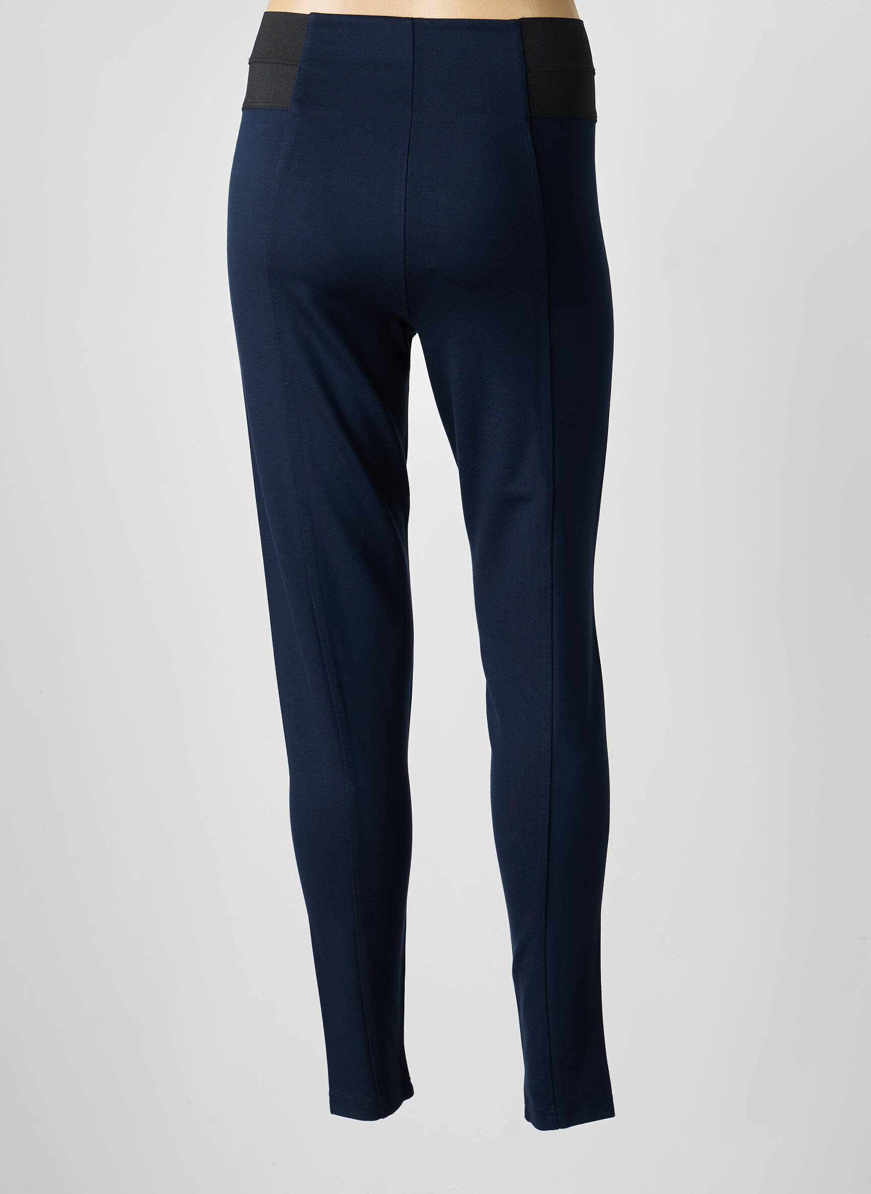 Pantalon slim talie elastică mărime normală albastru BETTY BARCLAY femeie