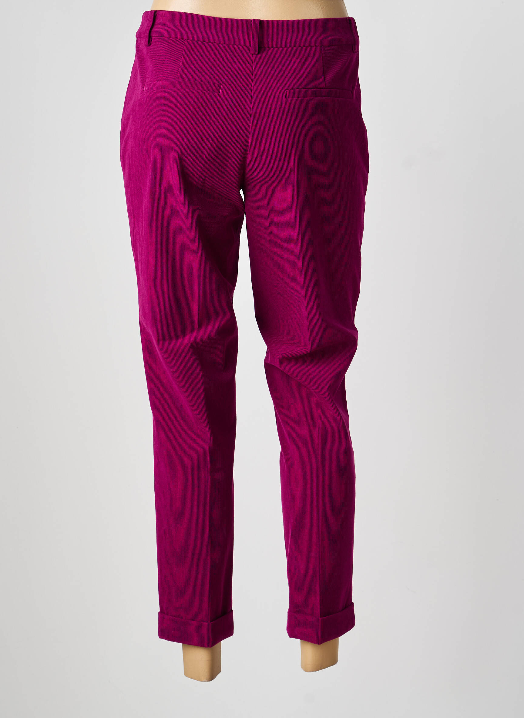 Pantalon chino mărime normală mărime normală violet OLSEN femeie