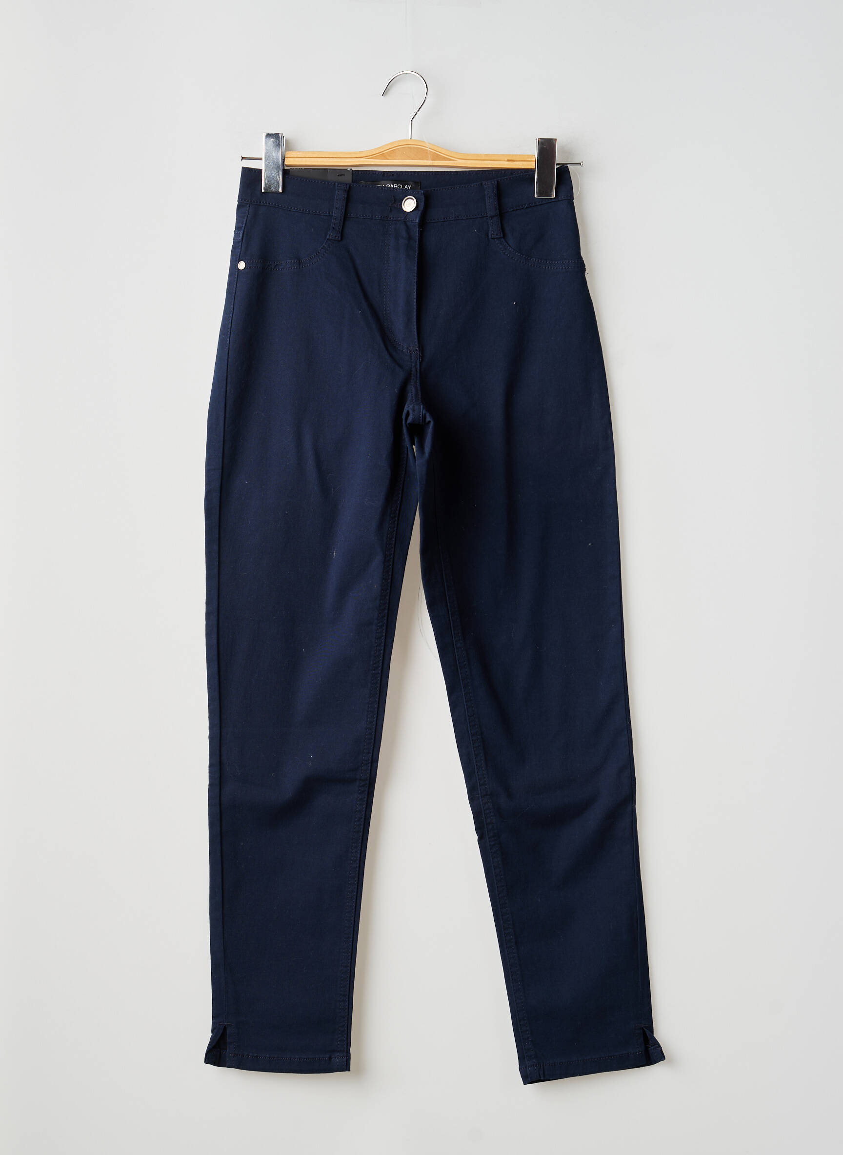 Pantalon slim elasticitate mărime normală albastru BETTY BARCLAY femeie