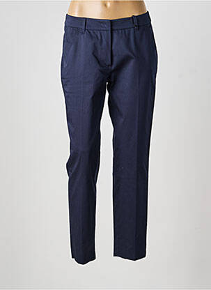 Pantalon chino țesătură poplin mărime normală albastru BETTY BARCLAY femeie