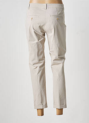 Pantalon 7/8 țesătură poplin mărime normală gri RAFFAELLO ROSSI femeie