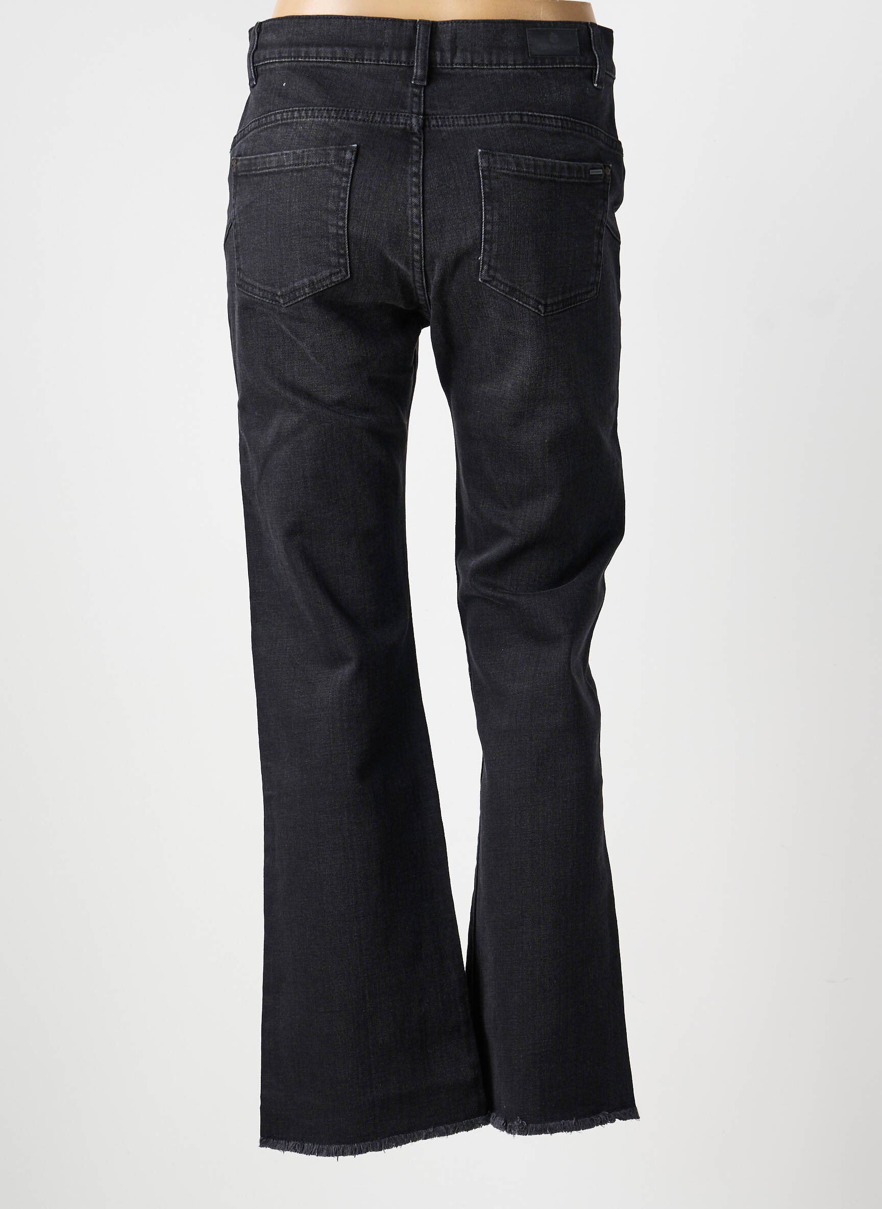 Blugi bootcut mărime normală mărime normală negru IKKS femeie