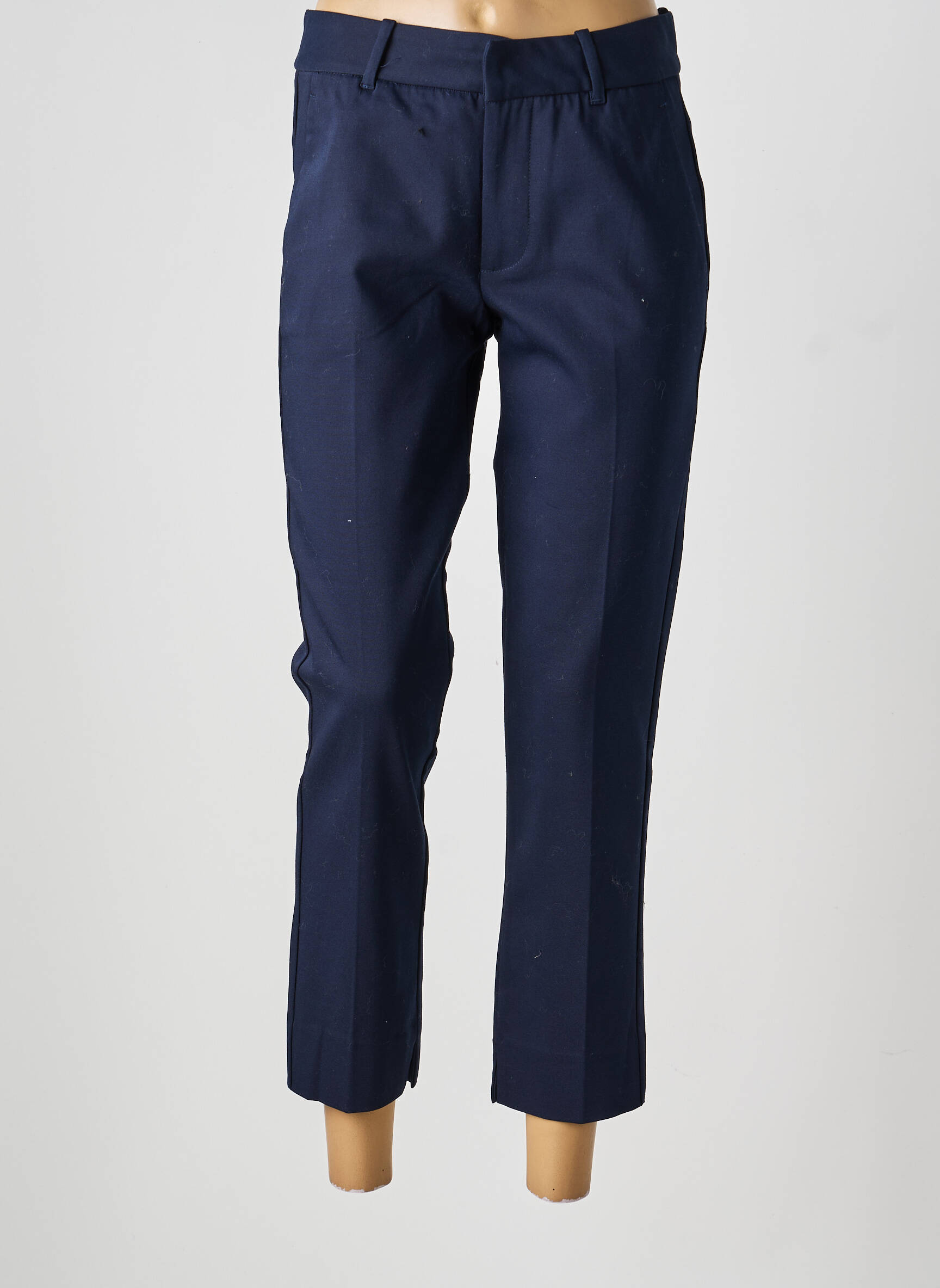 Pantalon 7/8 talie elastică mărime normală albastru ESQUALO femeie