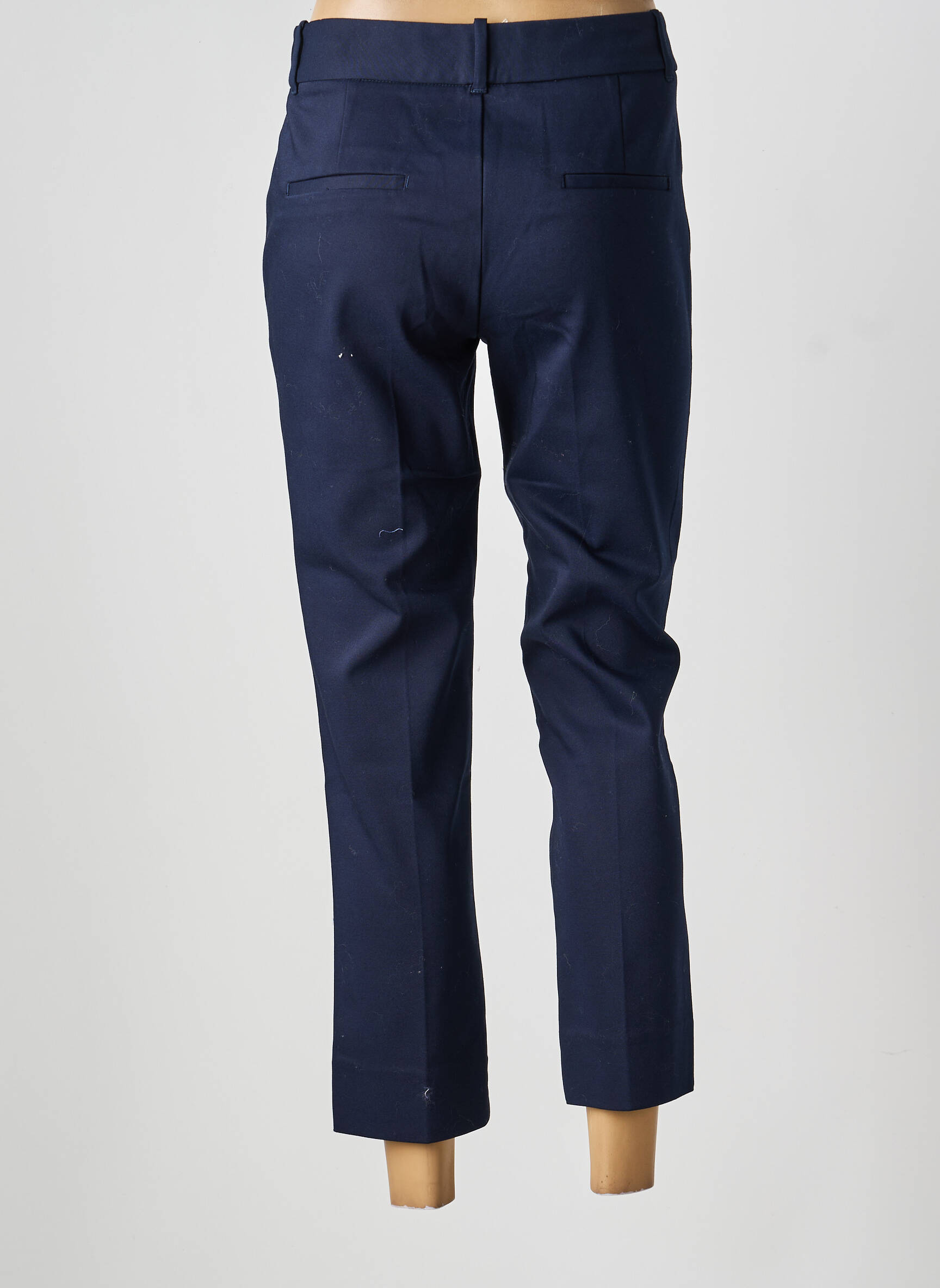 Pantalon 7/8 talie elastică mărime normală albastru ESQUALO femeie