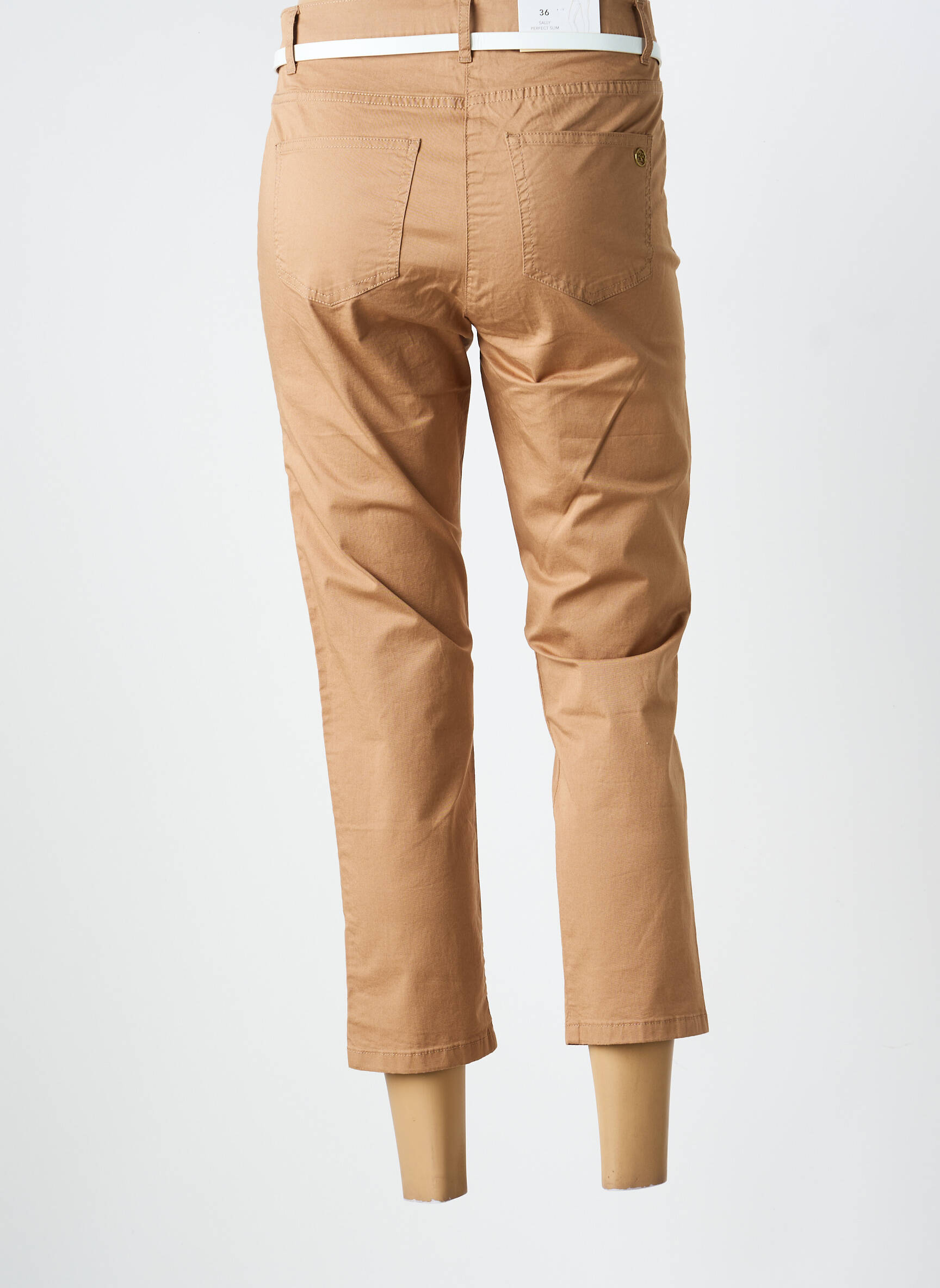 Pantalon 7/8 elasticitate talie joasă maro BETTY BARCLAY femeie