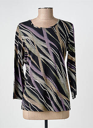 Tricou mâneci 3/4 mâneci 3/4 negru HAJO femeie