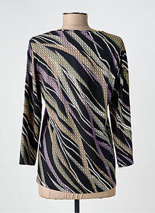 Tricou mâneci 3/4 mâneci 3/4 negru HAJO femeie