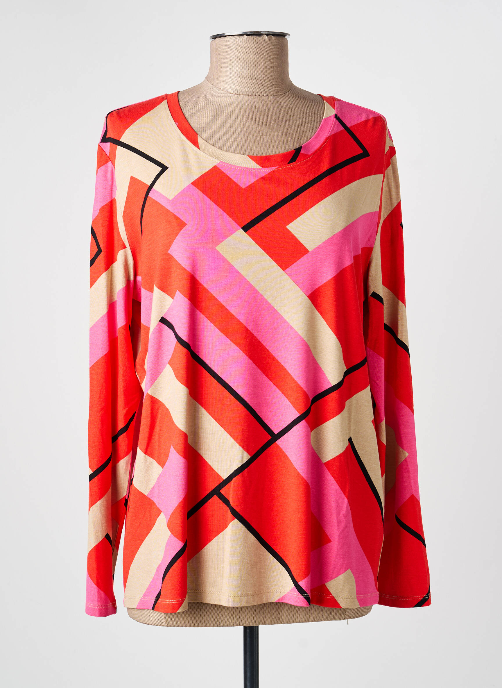 Tricou mâneci lungi mâneci lungi roșu BETTY BARCLAY femeie