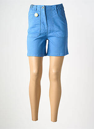 Șort țesătură denim talie înaltă albastru WHO'S THAT GIRL femeie