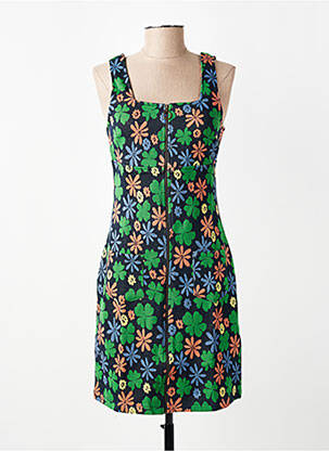 Rochie midi imprimeu floral bretele subțiri albastru WHO'S THAT GIRL femeie