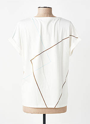 Tricou imprimeu fantezie mâneci scurte albastru GERRY WEBER femeie