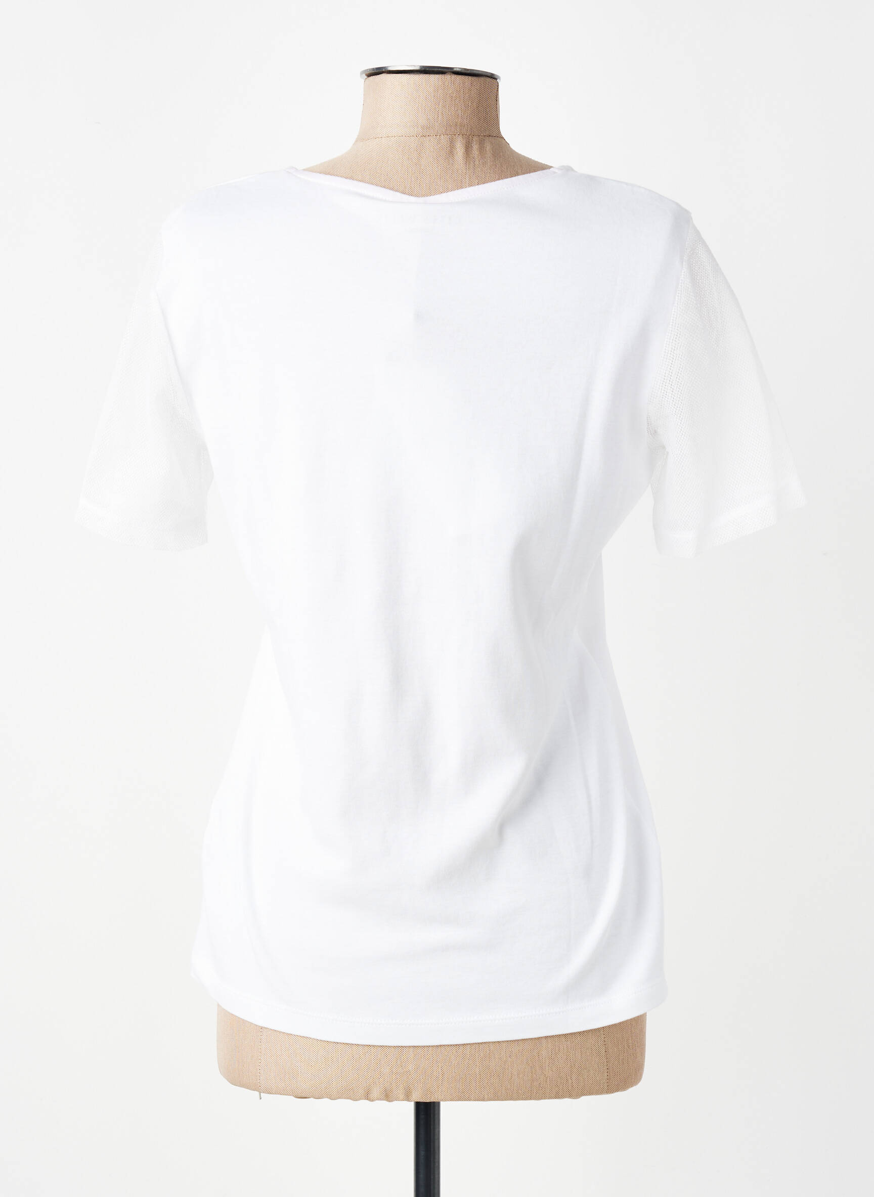 Tricou imprimeu fantezie mâneci scurte alb GERRY WEBER femeie