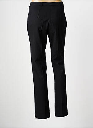Pantalon slim talie înaltă talie înaltă negru GUY DUBOUIS femeie