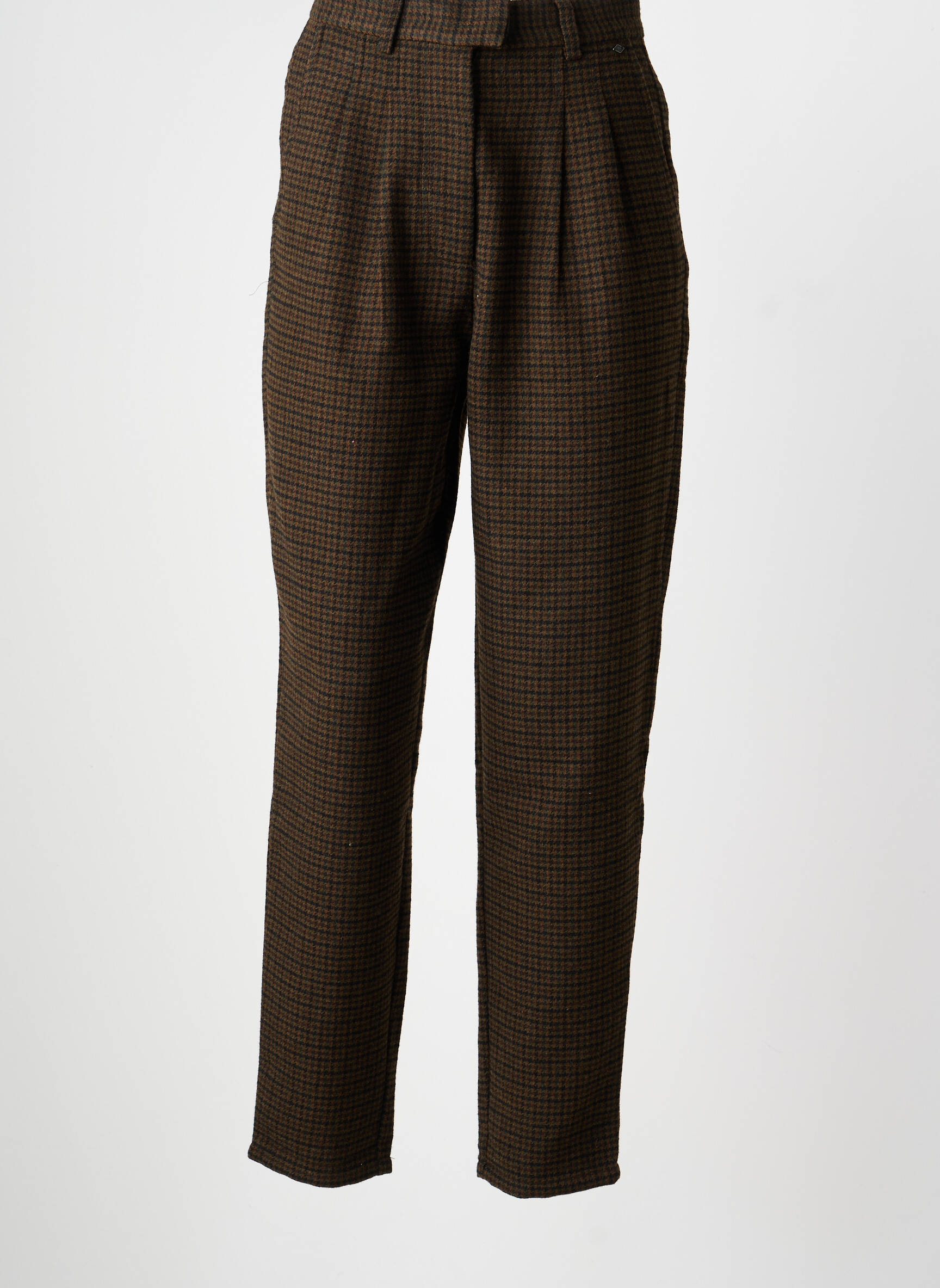 Pantalon slim buzunare talie înaltă maro LEE COOPER femeie