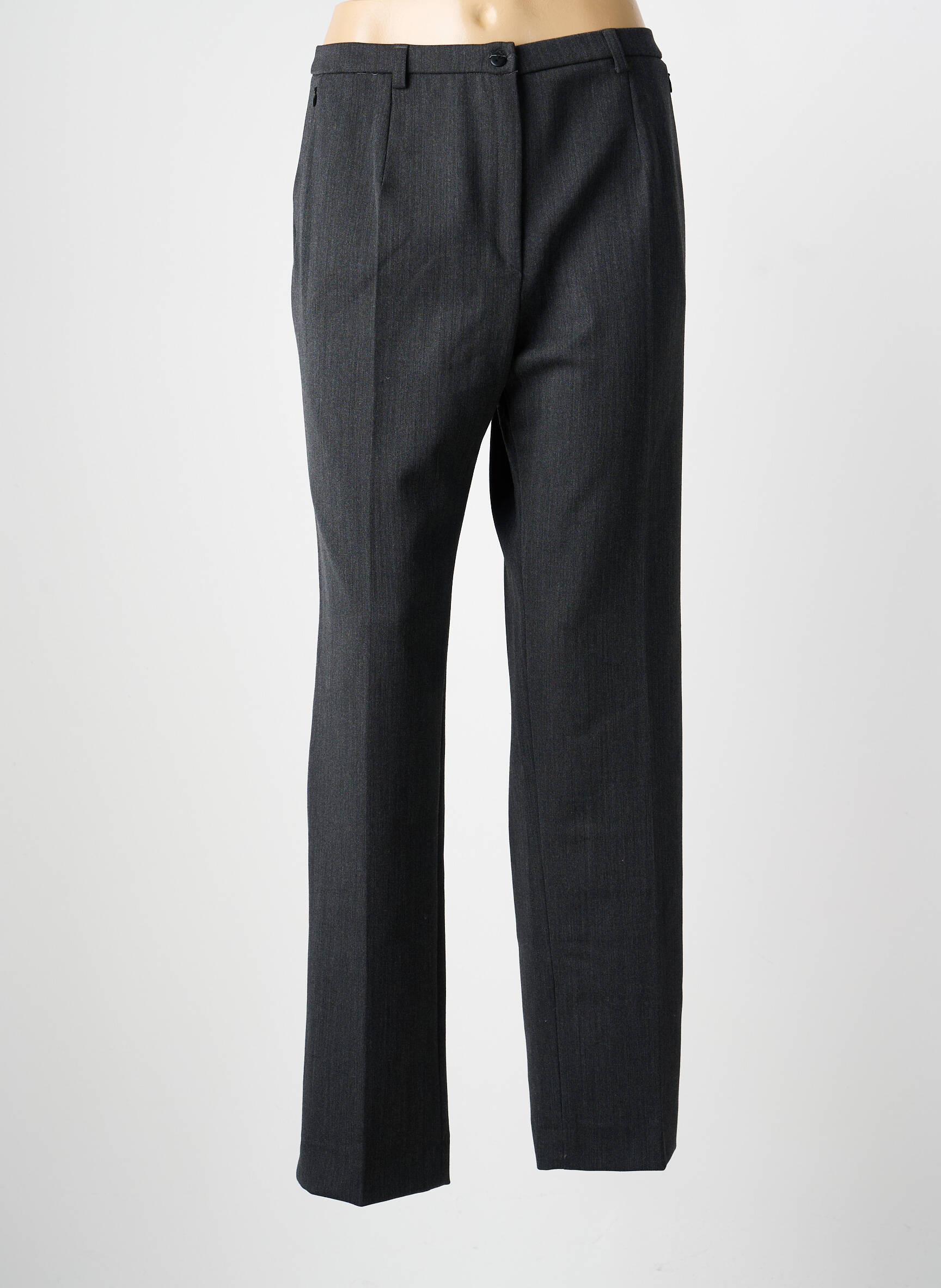Pantalon slim mărime normală mărime normală gri GUY DUBOUIS femeie