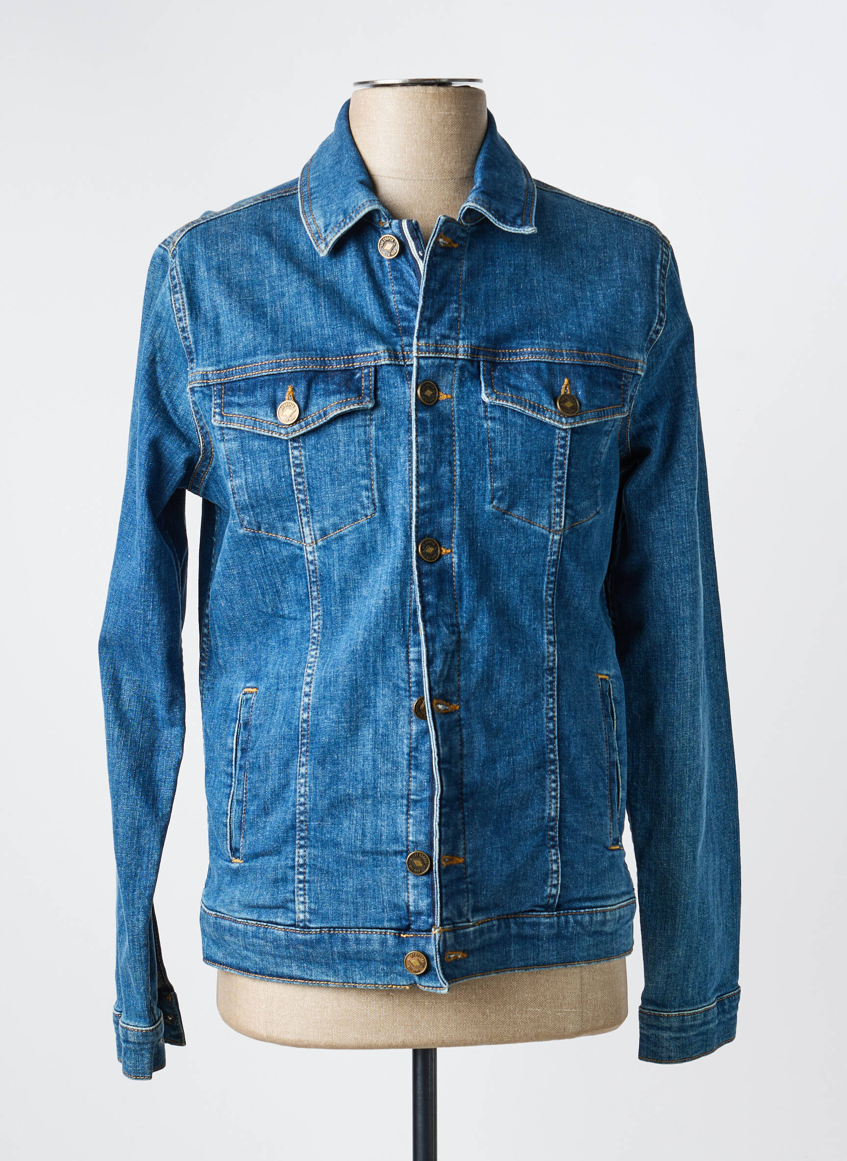 Jachete casual croială dreaptă albastru LEE COOPER bărbat
