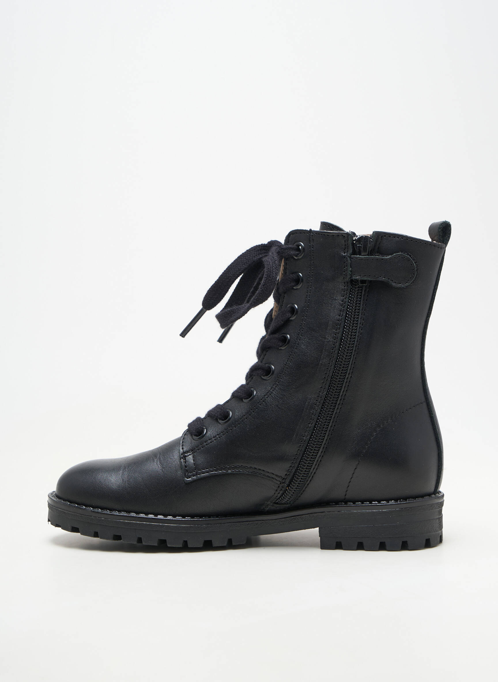 Botine/ghete chiquet chiquet negru ACEBOS fată