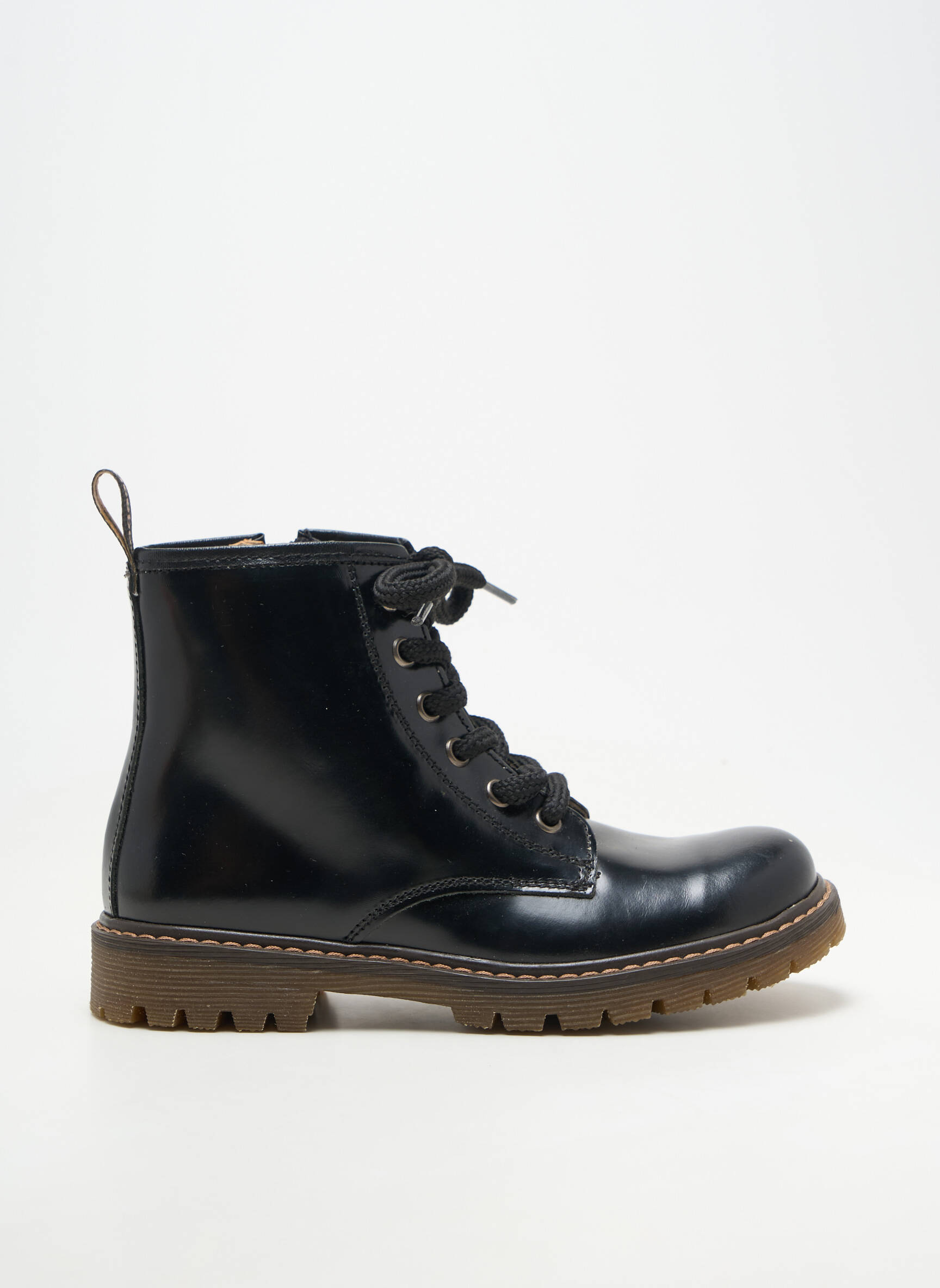 Botine/ghete chiquet chiquet negru ACEBOS fată