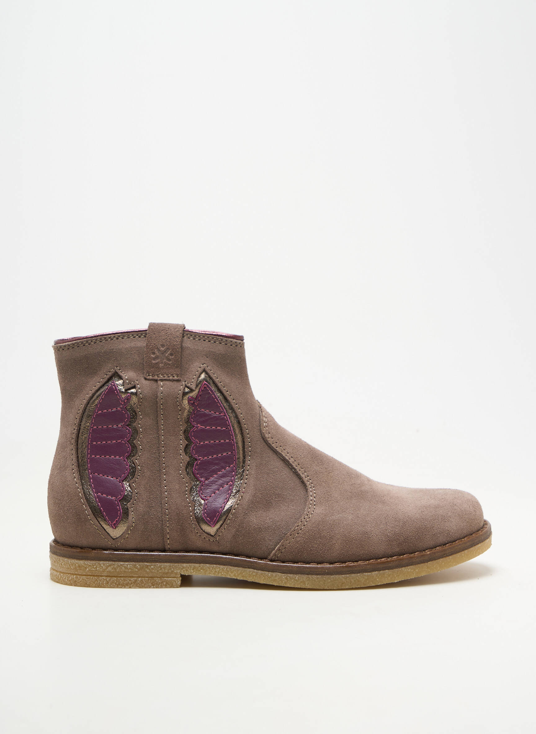 Botine/ghete chiquet chiquet gri ACEBOS fată