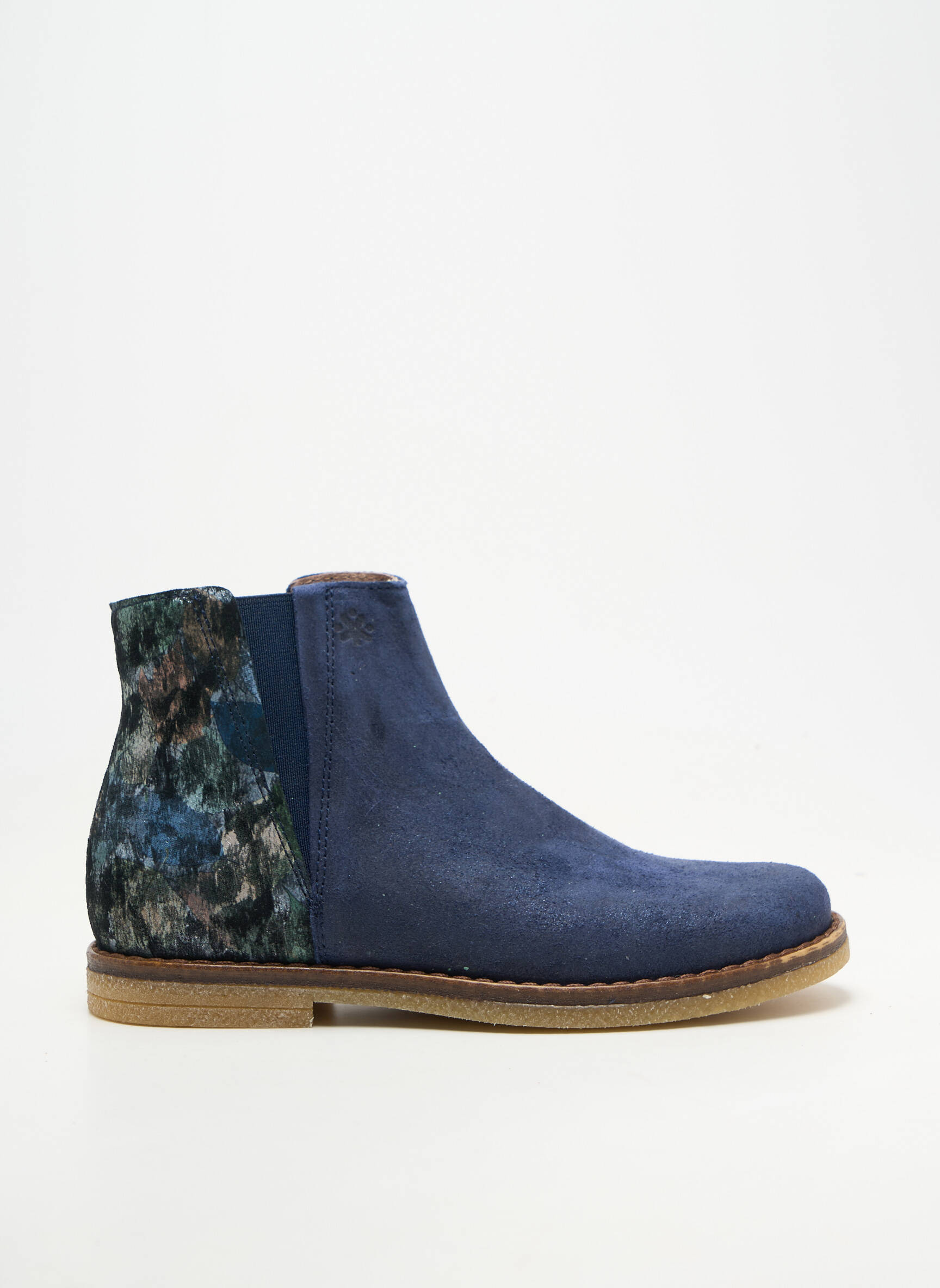 Botine/ghete chiquet chiquet albastru ACEBOS fată