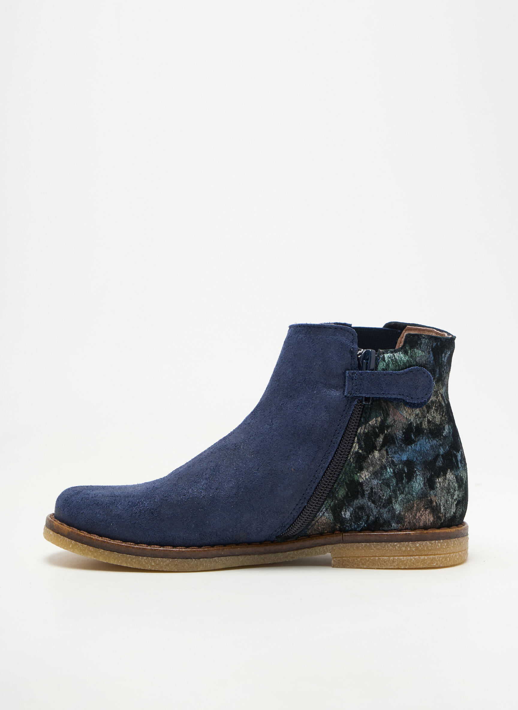 Botine/ghete chiquet chiquet albastru ACEBOS fată